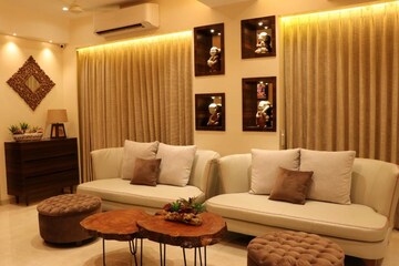 Bedroom in 2.5 BHK Apartment at Larkins Pride Palms, Kolshet Road – for Sale