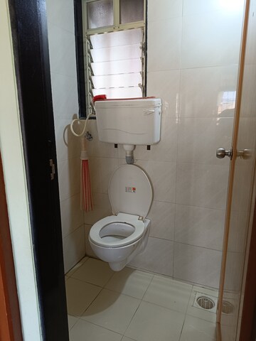 Bathroom in 1 BHK Apartment at Haware Paradise, Muthaval – for Sale