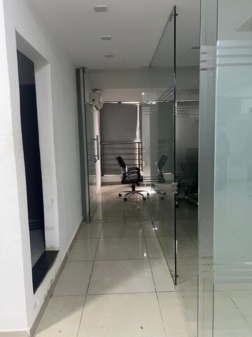 Building Lobby in  Office Space at Dev Aurum, Prahlad Nagar – for Rent