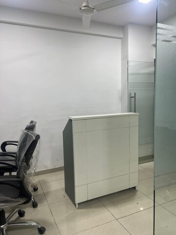 Bathroom in  Office Space at Dev Aurum, Prahlad Nagar – for Rent
