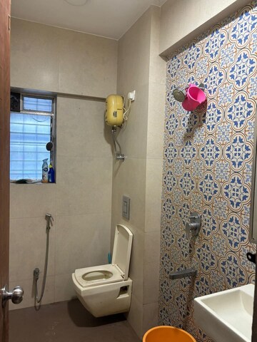 Bathroom in 2 BHK Apartment at Mantri Park, Goregaon East – for Rent