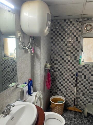 Bathroom in 3 BHK Apartment at Adithya City Apartments, Dasna – for Rent