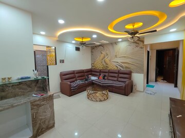 Living Room in 2 BHK Apartment at Dweepmala Gauri Priya, Kharghar – for Rent