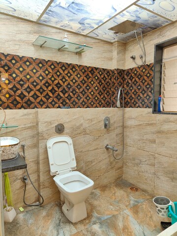 Bathroom in 2 BHK Apartment at Dweepmala Gauri Priya, Kharghar – for Rent
