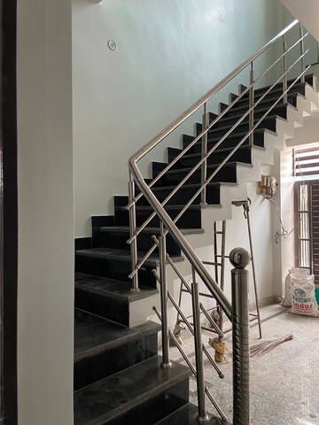 Staircase in 2 BHK Independent House at Jankipuram – for Rent