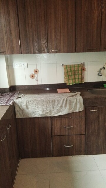 Kitchen in 1.5 BHK Apartment at Mantri Park, Goregaon East – for Rent