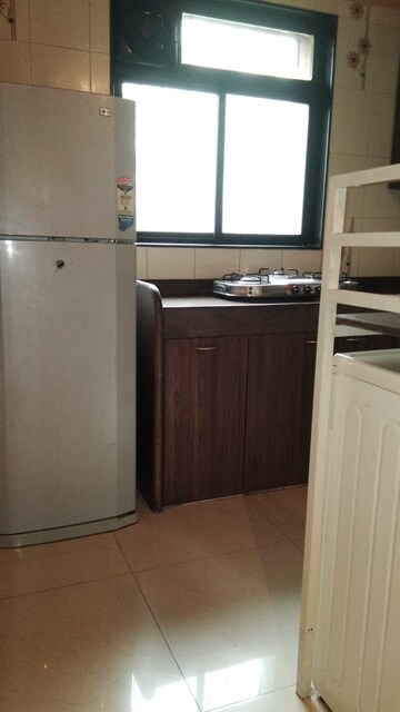 Kitchen in 1.5 BHK Apartment at Mantri Park, Goregaon East – for Rent