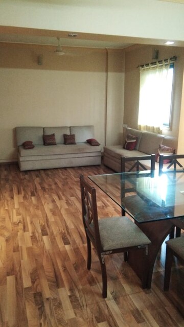 Living Room in 1.5 BHK Apartment at Mantri Park, Goregaon East – for Rent