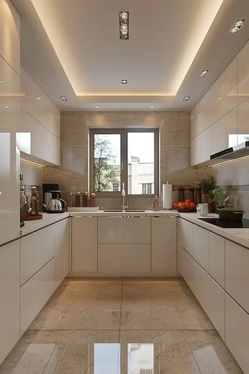 Kitchen in 2 BHK Apartment at Mahavir Enclave 1 – for Sale
