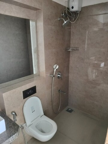 Bathroom in 2 BHK Apartment at Sunteck Avenue 2, Goregaon West – for Rent