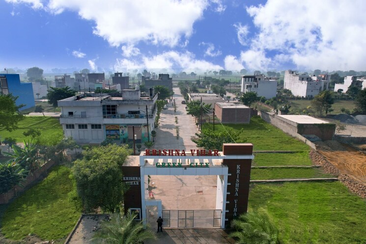 Exterior View, sector 16 yamuna expressway 3.5 Bedroom 1800 Sq.Ft. Villa In Sector 16 Yamuna Expressway Greater Noida 8009345