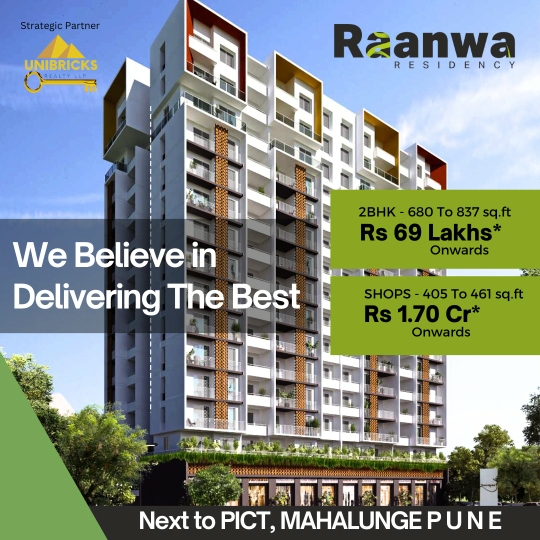 2 BHK Apartment For Sale in Balaji Raanwa