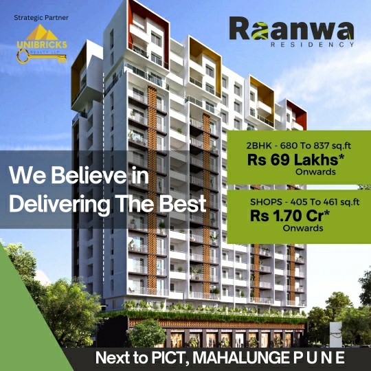2 BHK Apartment For Sale in Balaji Raanwa