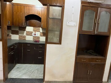 Kitchen in 2 BHK Builder Floor at Rohini Sector 24 – for Rent