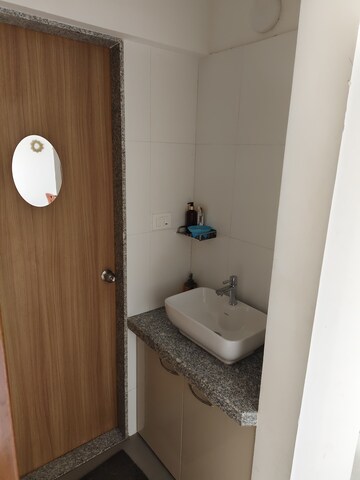 Bathroom in 1 BHK Apartment at Godrej City, Poyanje – for Rent