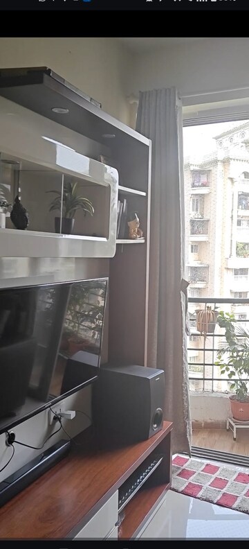 Living Room in 2 BHK Apartment at Adhiraj Cyprees Aqua, Kharghar – for Sale
