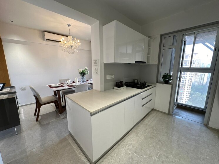 Kitchen, neelkanth-lake-view 4 Bedroom 1808 Sq.Ft. Apartment In Pokhran Road No Two Thane 8009638