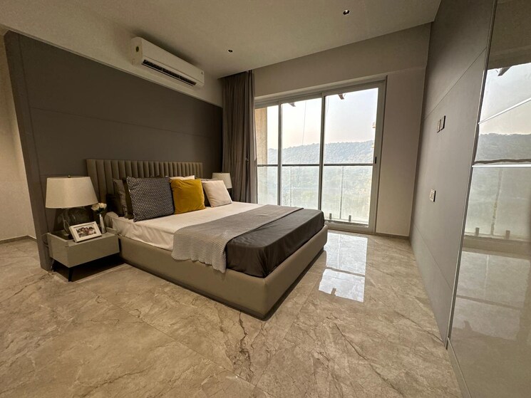 Bedroom, neelkanth-lake-view 4 Bedroom 1808 Sq.Ft. Apartment In Pokhran Road No Two Thane 8009638