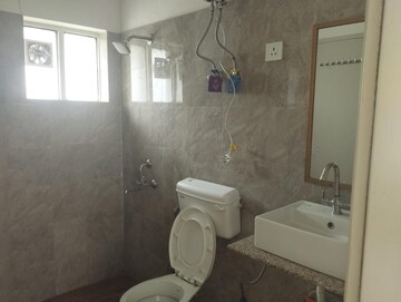 Bathroom in 3 BHK Builder Floor at Ansal Sushant Lok I, Sector 43 – for Rent