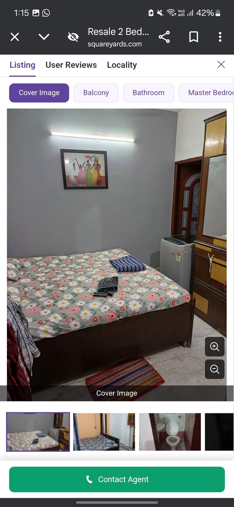 Bedroom, laxmi nagar 2 Bedroom 570 Sq.Ft. Builder Floor In Laxmi Nagar Delhi 8009661