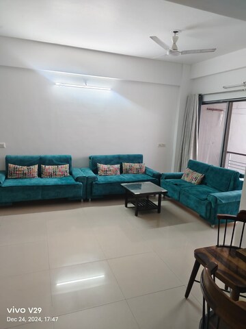 Living Room in 3 BHK Apartment at Hebatpur – for Rent