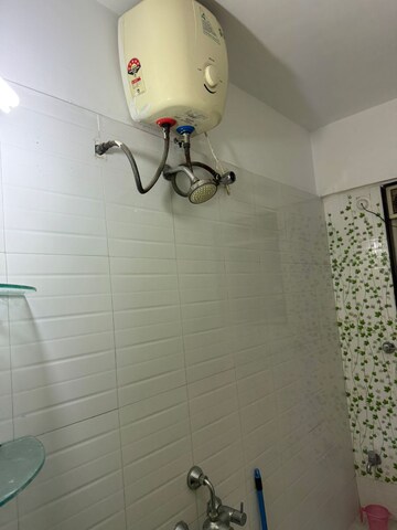 Bathroom in 2 BHK Apartment at Suyog Saffron, Pimple Saudagar – for Rent