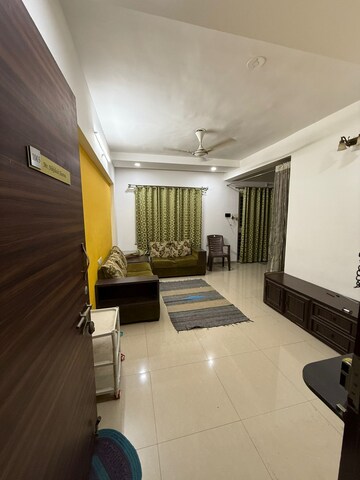 Living Room in 2 BHK Apartment at Suyog Saffron, Pimple Saudagar – for Rent