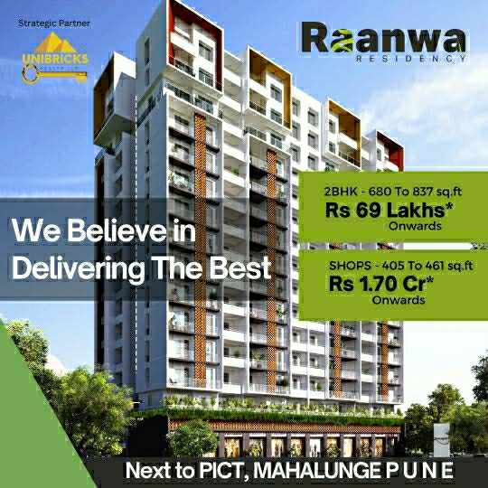 2 BHK Apartment For Sale in Balaji Raanwa