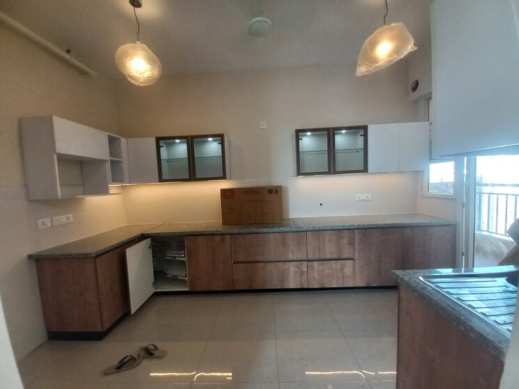 Kitchen, aba-ivy-county 4 Bedroom 2511 Sq.Ft. Apartment In Sector 75 Noida 8009696