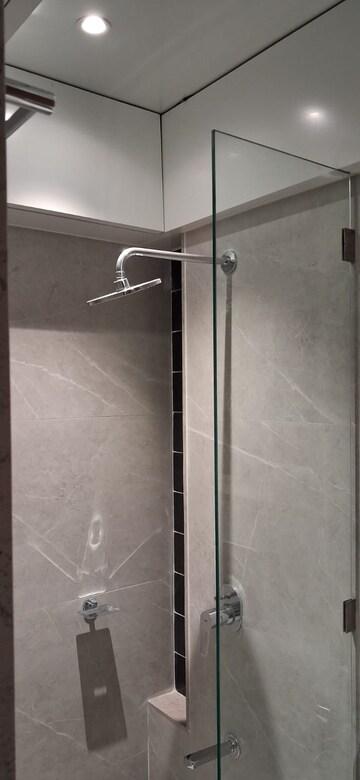 Bathroom in 2 BHK Apartment at Kabra Diamante, Goregaon West – for Rent