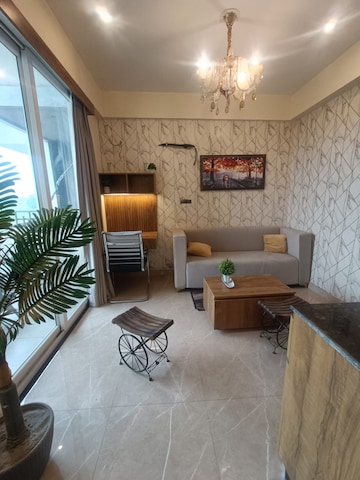 Living Room in 1 BHK Apartment at Knowledge Park 3 Greater Noida – for Sale