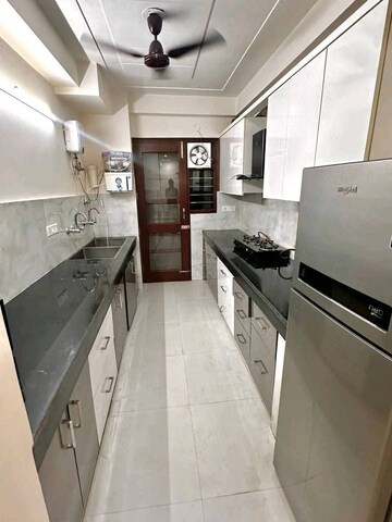 Kitchen in 3 BHK Builder Floor at Ansal Plaza Sector-23, Sector 23 – for Rent
