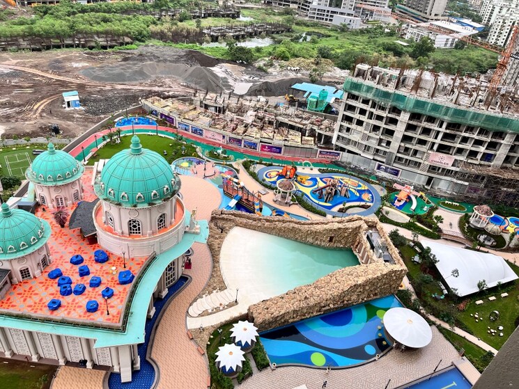 Exterior View, paradise-sai-world-empire 2 Bedroom 878 Sq.Ft. Apartment In Kharghar Navi Mumbai 8009827