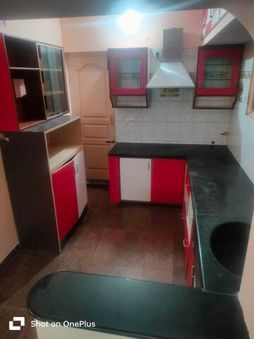Kitchen in 3.5 BHK Builder Floor at Vignana Kendra – for Rent