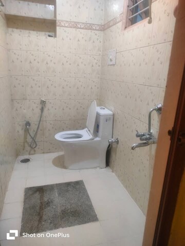 Bathroom in 3.5 BHK Builder Floor at Vignana Kendra – for Rent
