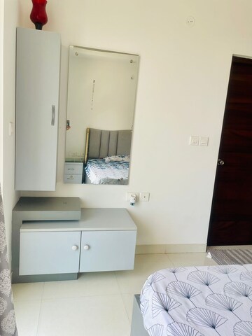Bathroom in 3 BHK Apartment at Klassik Landmark, Sarjapur Road – for Rent