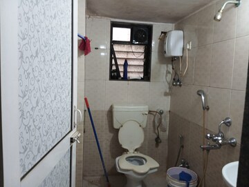Bathroom in 3 BHK Apartment at Wadhwa The Address Boulevard, Ghatkopar West – for Rent