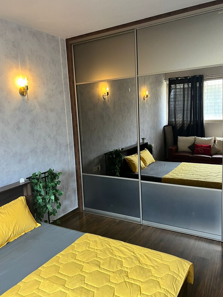 Bedroom, sai-poorna-high-end 3 Bedroom 2600 Sq.Ft. Penthouse In Hsr Layout Bangalore 8010001