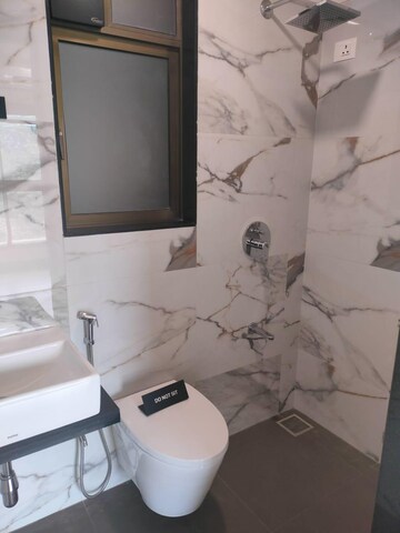 Bathroom in 2 BHK Apartment at Hiranandani Gardens, Powai – for Rent
