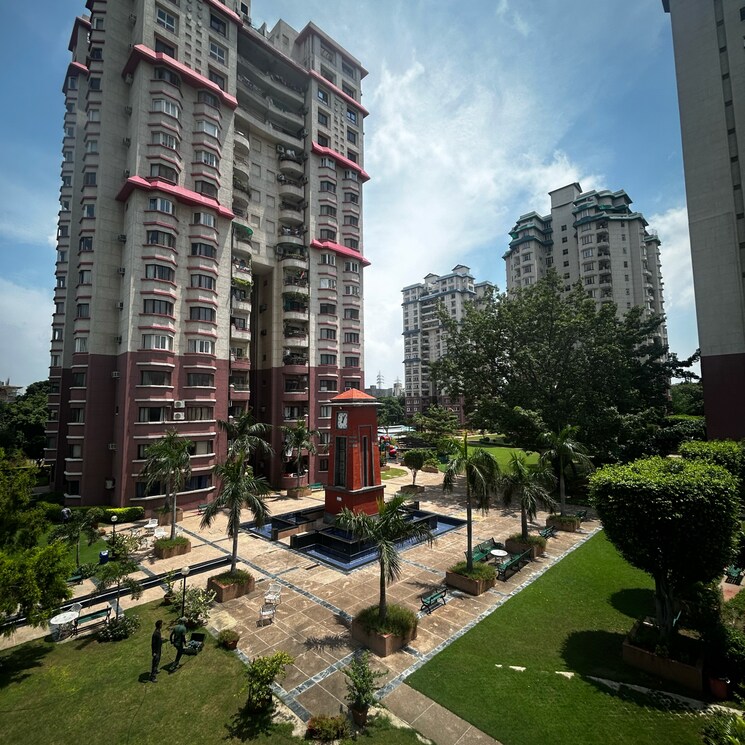 Exterior View, unitech-palms 3.5 Bedroom 1550 Sq.Ft. Apartment In South City 1 Gurgaon 8010205