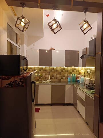 Kitchen in 3.5 BHK Apartment at Prateek Grand City, Siddharth Vihar – for Rent
