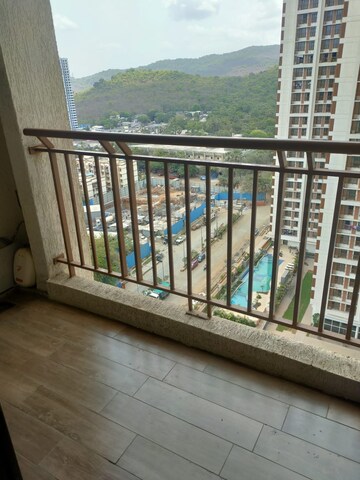 Balcony in 1 BHK Apartment at MICL Aaradhya Highpark, Mira Road – for Rent