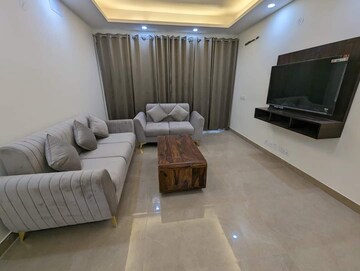 Living Room in 3 BHK Builder Floor at Ansal Sushant Lok I, Sector 43 – for Rent