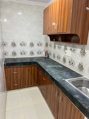 Kitchen in 2 BHK Builder Floor at Dwarka Mor – for Rent