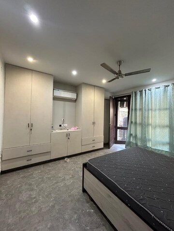 Building Lobby in 3 BHK Builder Floor at Shivalik Colony – for Rent