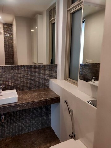Bathroom in 3 BHK Apartment at Lodha Kiara, Worli – for Rent