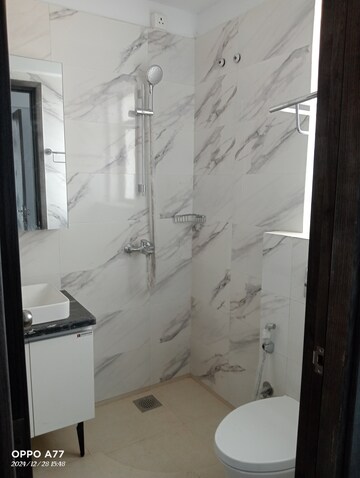 Attached Bathroom in 2 BHK Apartment at Risland The Icon, Dhokali – for Rent
