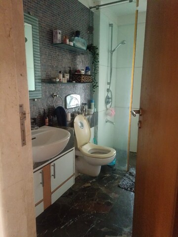Bathroom in 2 BHK Apartment at Mahim West – for Sale