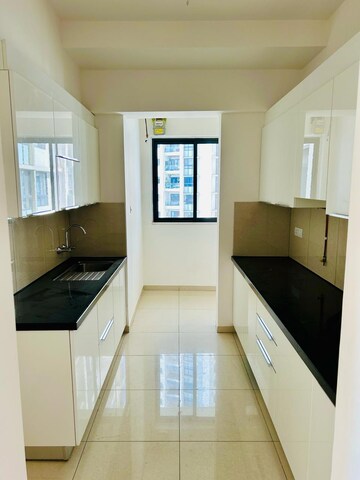 Kitchen in 3 BHK Apartment at Shapoorji Pallonji Vicinia, Powai – for Rent