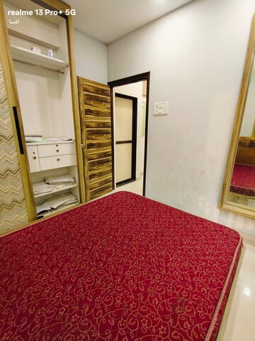 Master Bedroom in 1 BHK Apartment at Vardhaman Vatika Navi Mumbai, Shelu – for Sale